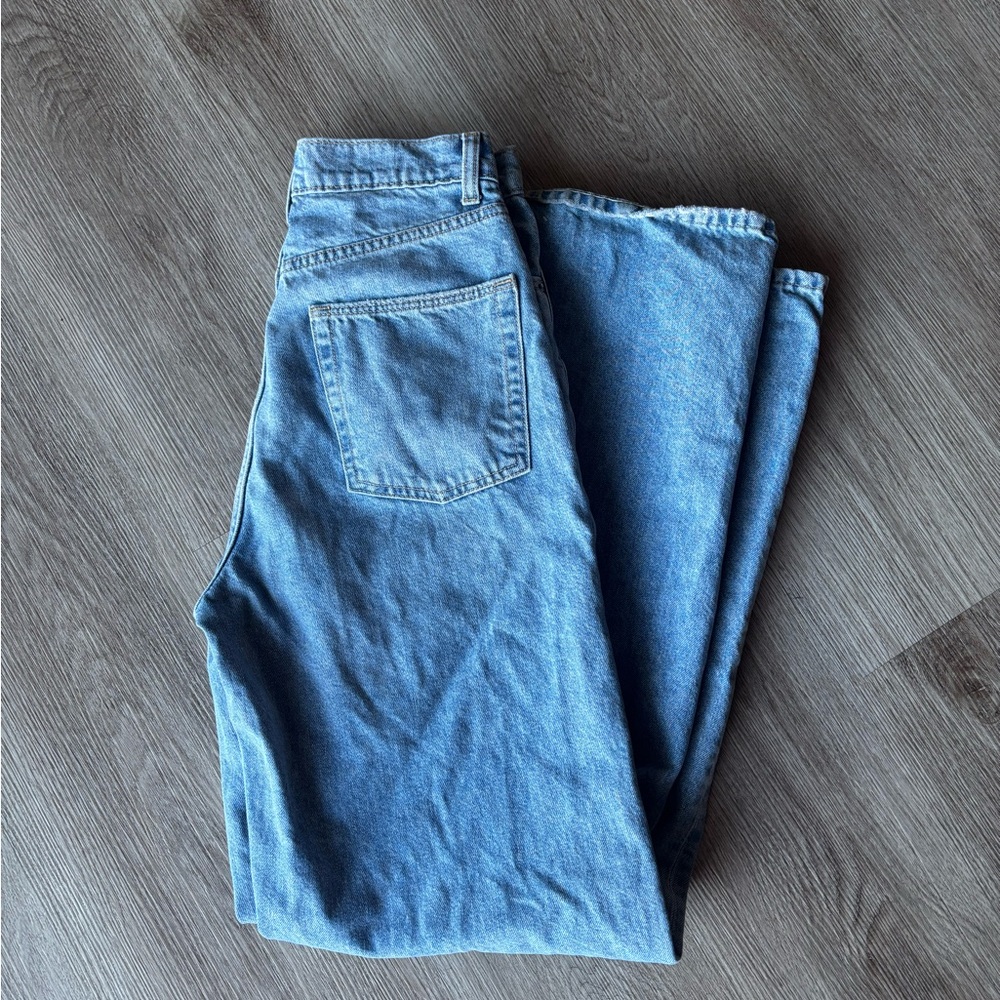 LOVERS AND FRIENDS LENNON SUPER HIGH RISE LOOSE WIDE LEG JEANS - Picture 7 of 9